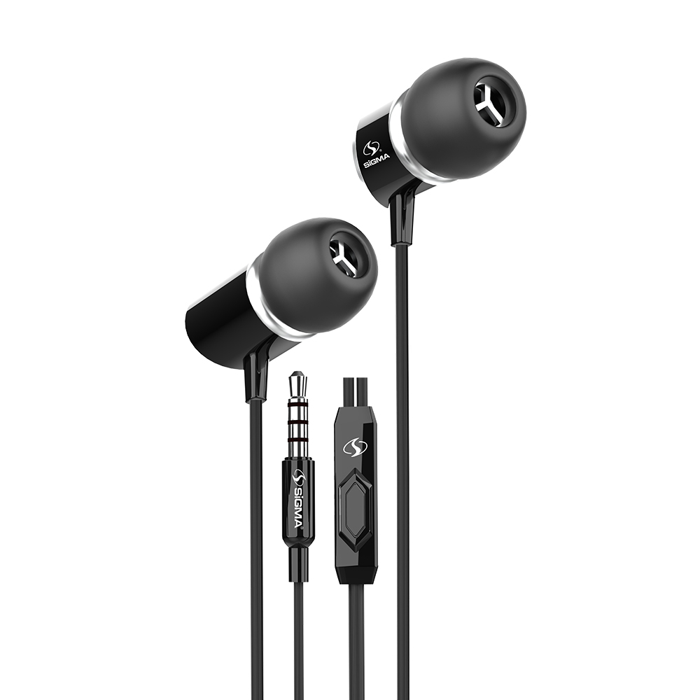 Sigma Ultimately Enjoy Inear Earphones With Mic S18 (Random Color) Ex And Next