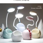 LED Desk Lamp Bedside  And Bedroom USB Night Light Decoration