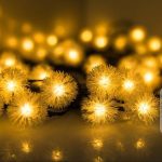Pine Cone Crystal Flower Fairylights