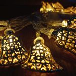 20Pcs Jingle Bells Golden Fairylights