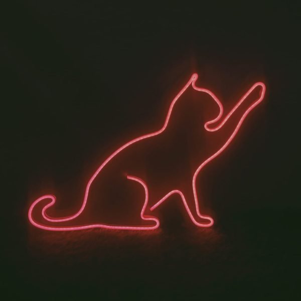 Cat Shaped Neon Light