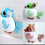 Bird Toothbrush Holder