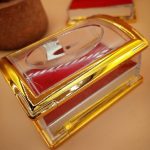 Couple Ring / Cufflinks Crystal Box
