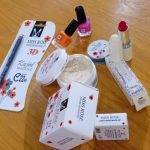 Miss Rose Deal 7 In 1 Miss Rose Foundation, Loose Powder,nail Polish,lipstick,kajal