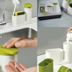 Sink Tidy Soap Dispenser Set