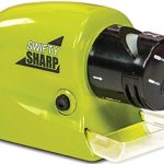Swifty Sharp Cordless, Motorized Knife Blade Sharpener – Green