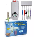 Toothpaste Dispenser Automatic Toothpaste Squeezer And Holder Set