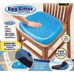 Egg Sitter Gel Flex Seat Cushion Breathable Honeycomb Design For Chair Car Office, Work At Home And Homeschooling Gaming Chair With Free Seat Pillow – High Quality Support Cushion