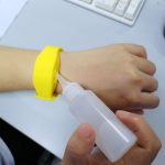 Sanitizer Storage Wrist Band