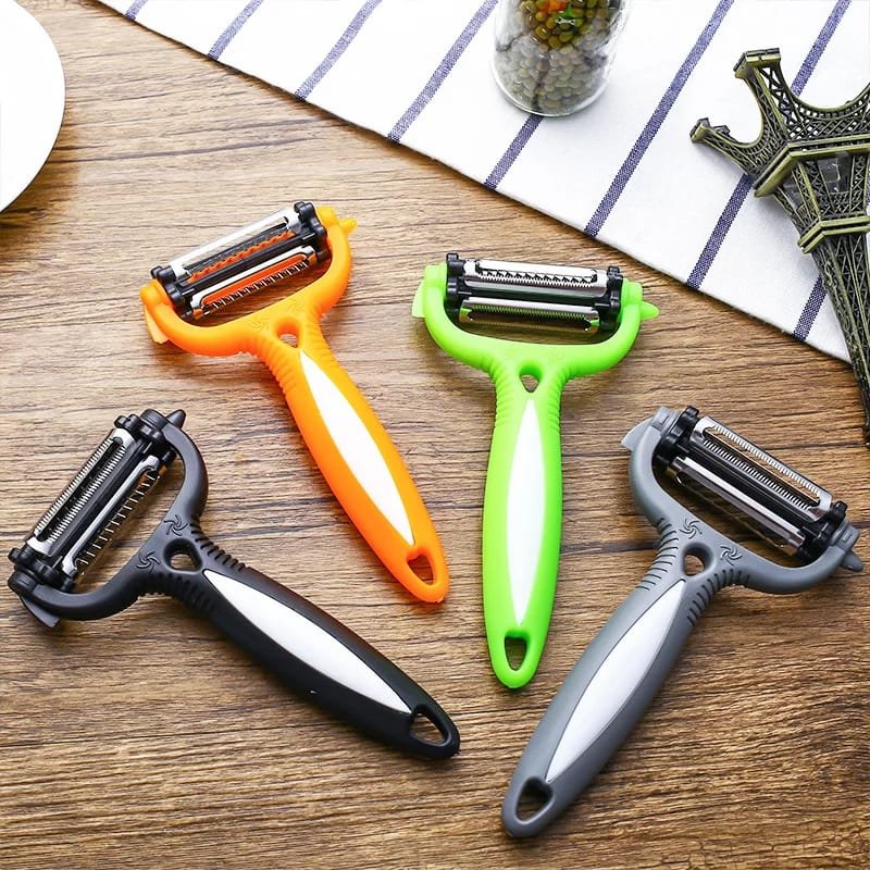 360 Degree Kitchen Gadget Tool Multifunctional Peeler Vegetable Fruit Slicer Rotary Grater Cutter Kitchen Accessories Goods