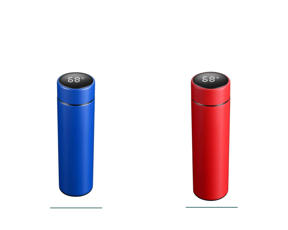 Led Temperature Stainless Steel Flask For Office
