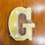 Led Alphabet Letter “g” Light Up Marquee Letters For Night Light Wedding Birthday Party