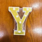 Led Alphabet Letter “y” Light Up Marquee Letters For Night Light Wedding Birthday Party