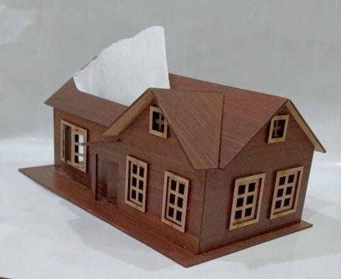 House Shape Tissue Box - Ex And Next