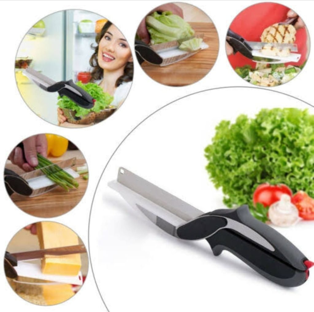 2 In 1 Knife & Cutting Board - Ex And Next