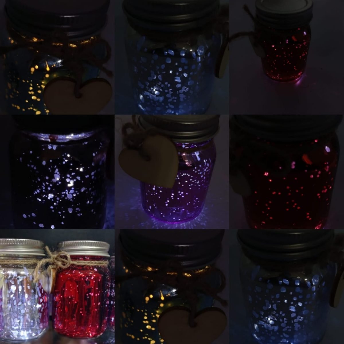 Led Decoration Jar