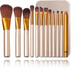 12 Pcs Professional Makeup Brush Cosmetic Beauty Make Up Brush Set