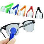 Mini Sun Glasses Eyeglass Microfiber Spectacles Cleaner Soft Brush Cleaning Chips Mini Microfiber Glasses Eyeglasses Cleaner Tool (random Colors)