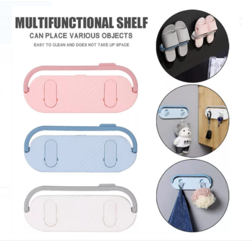 Multifunctional Shelf & Slipper Rack – Each