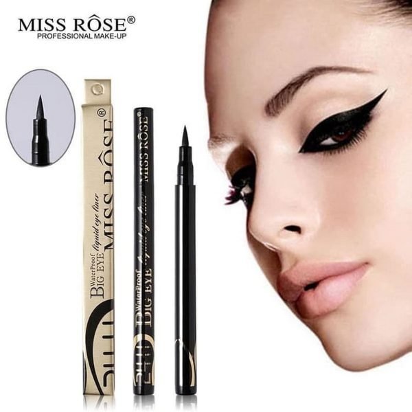 Miss Rose Liquid Eyeliner – Big Eye Waterproof 2ml 7402-117h