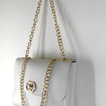 Cross body leather bag