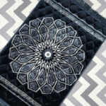 Velvet embossed prayer mat
